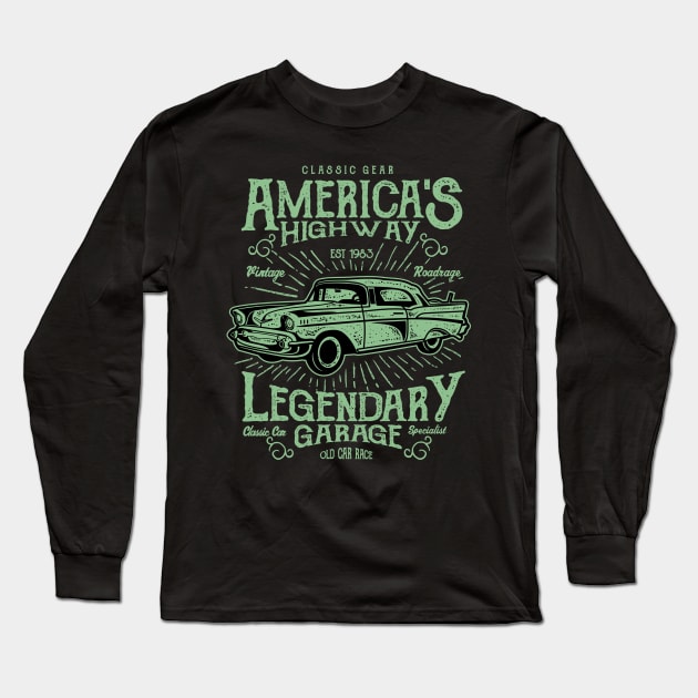 America's Highway Art - Do you like it? Long Sleeve T-Shirt by HealthPedia